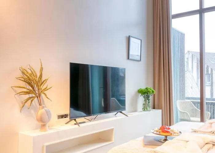 Ideal Terraced Retreat In Ghent's Center *